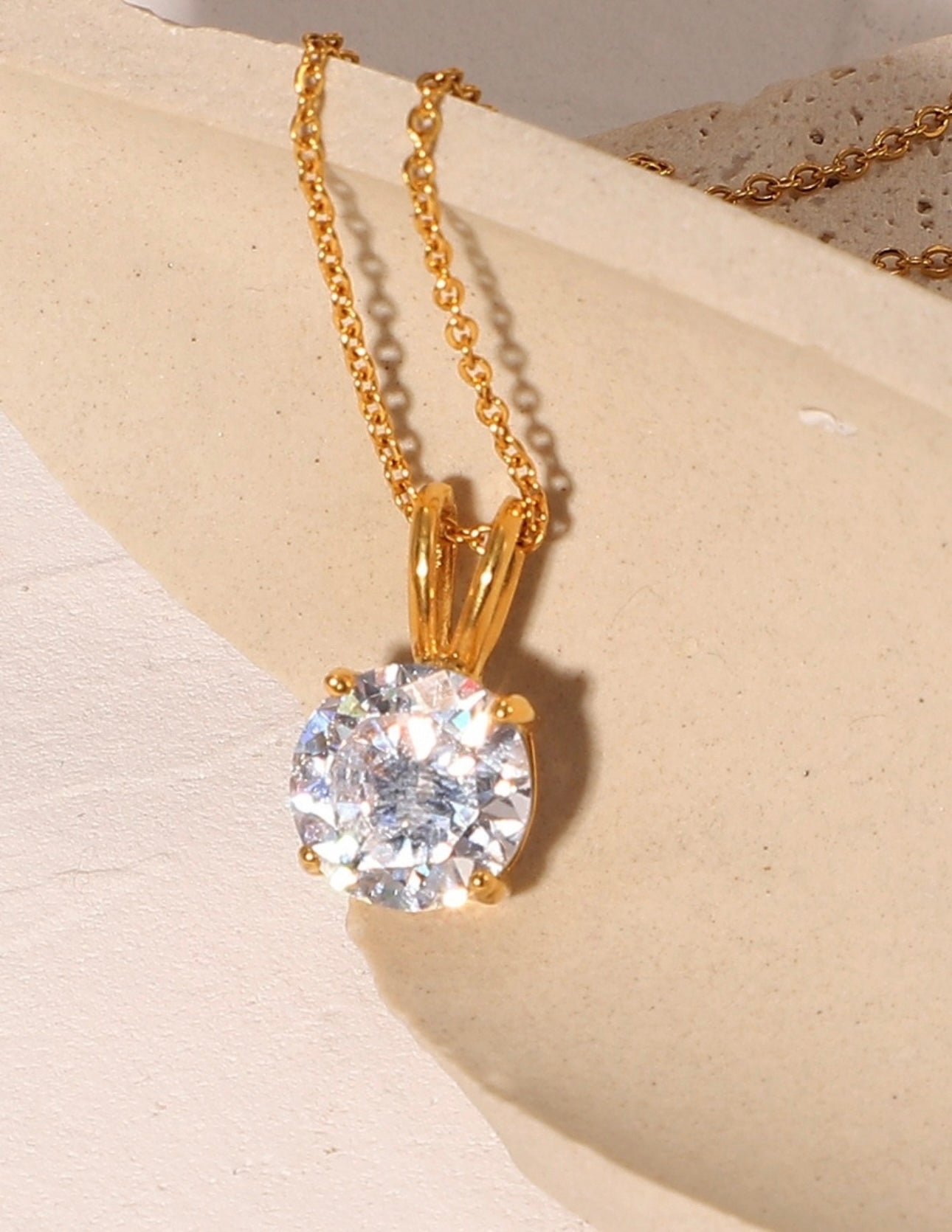 Gold Diamond Necklace
