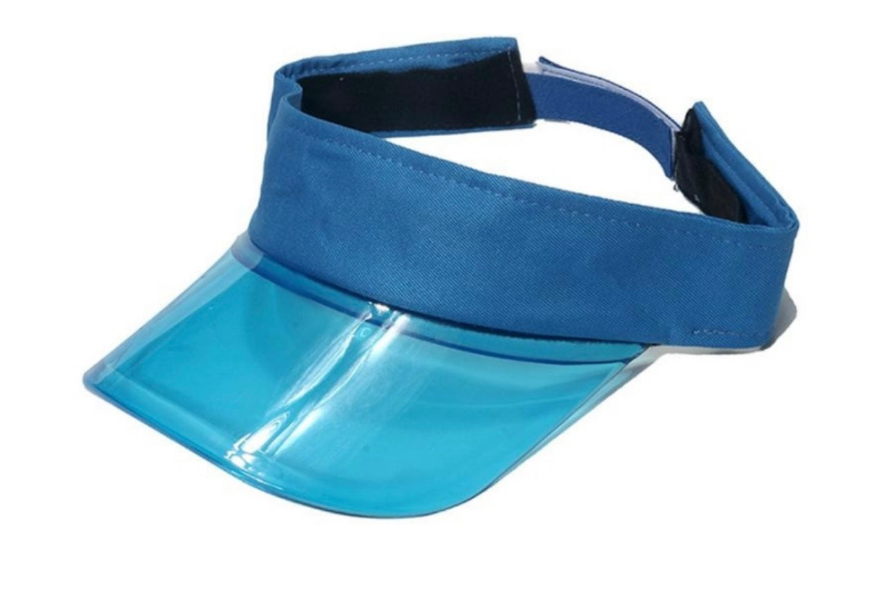 Blue Sun Visor Hat
