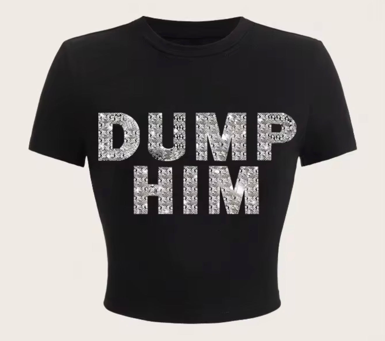 Dump Him Crop Top