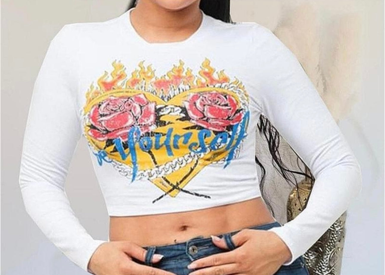 Love Yourself Graphic Crop