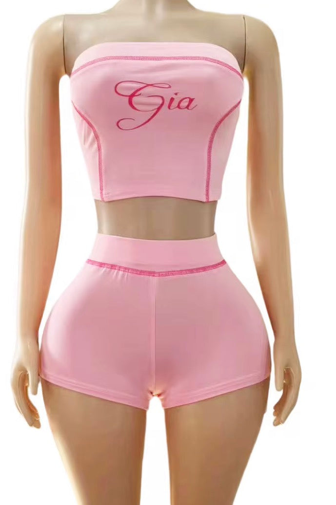 Pink Gia Tube Set