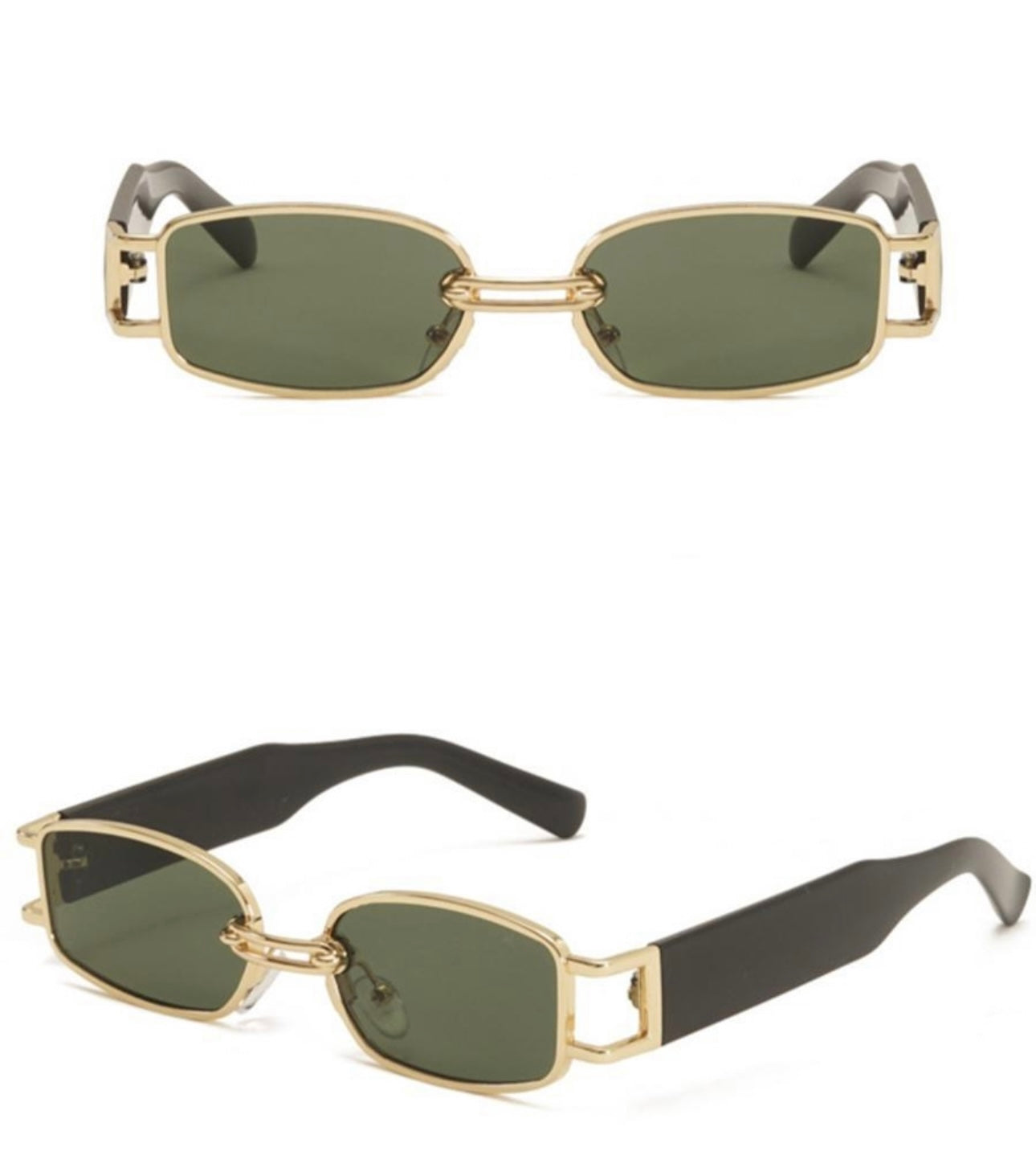 Green/Gold Sunglasses