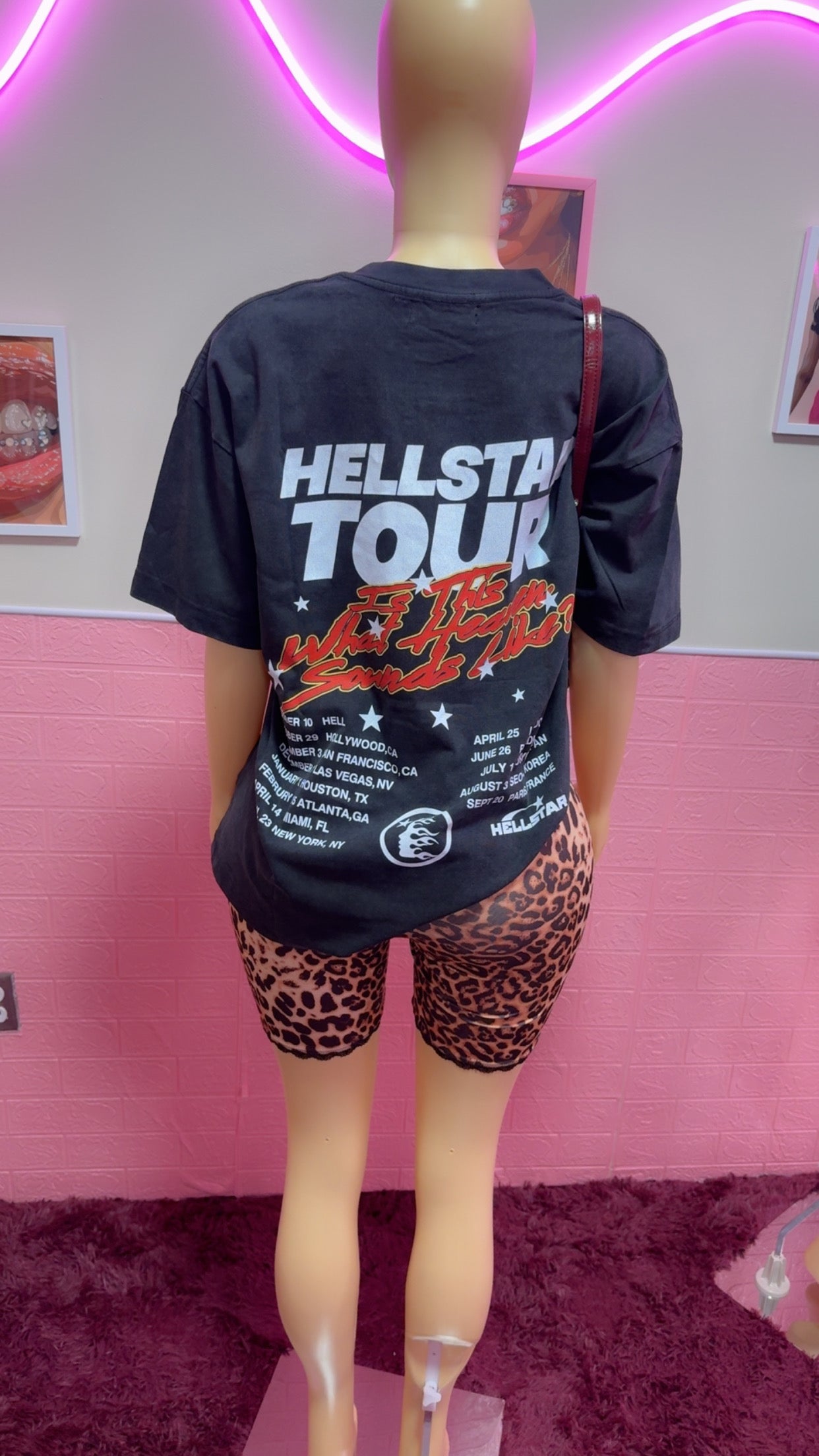 Hell ⭐️Tour 2 Piece Set (Cheetah)