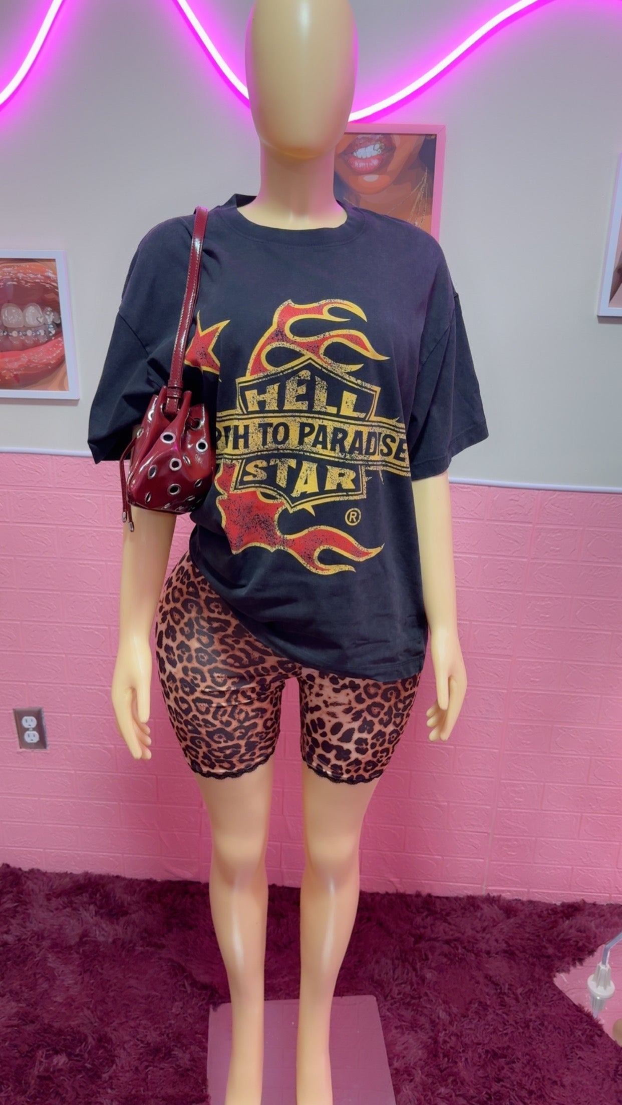 Hell ⭐️Tour 2 Piece Set (Cheetah)