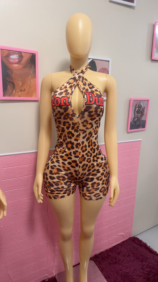 Cheetah Dutch Jumpsuit