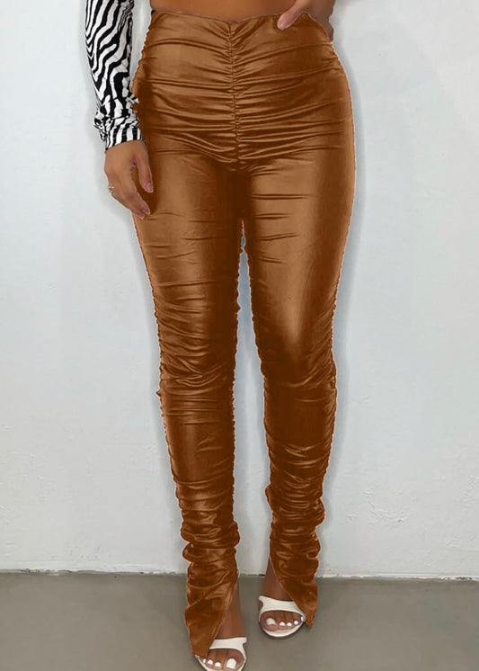 Bronze Leather Bottoms