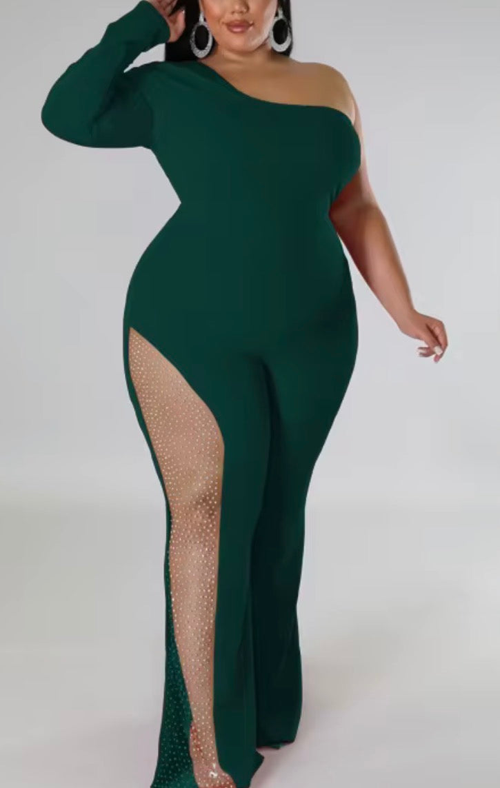 Plus Lucky You Jumpsuit