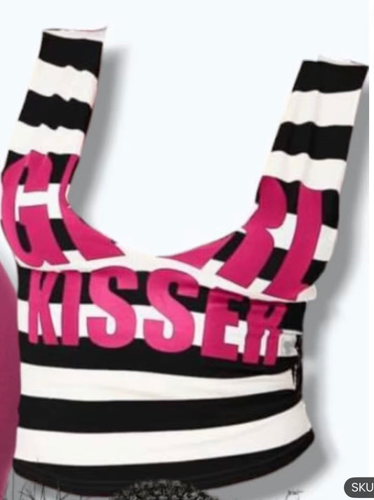 Black/Pink Girl Kisser