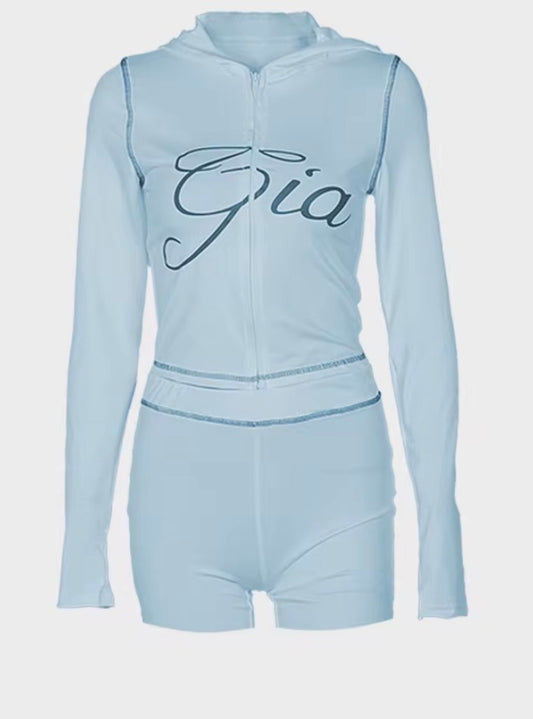 Powder Blue Gia Set