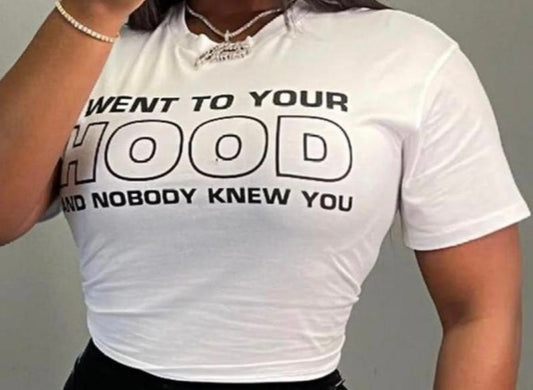 In your Hood Graphic Tee