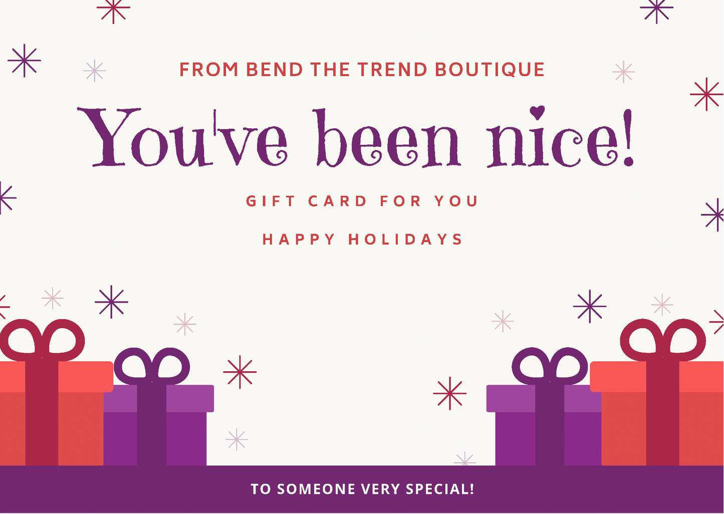 Holiday Gift Card